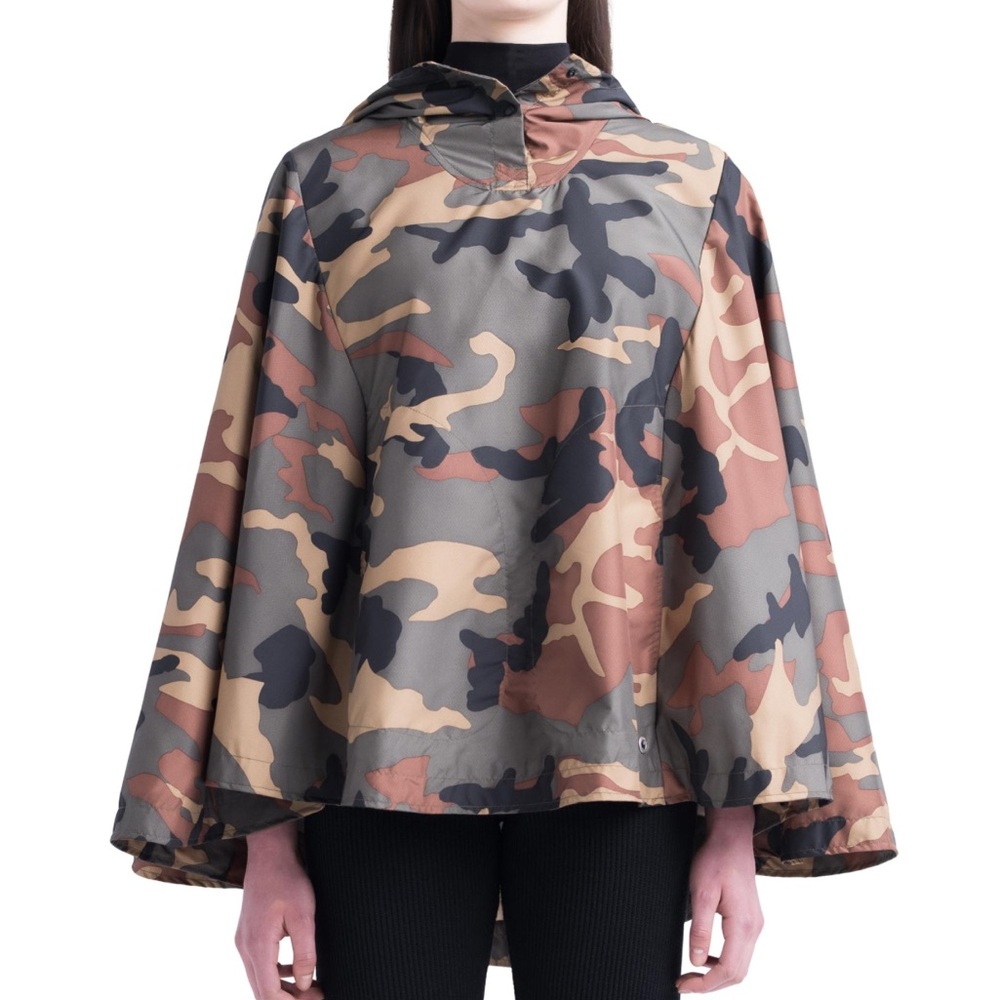 Herschel Supply Company Brown Tan Cape Poncho Jacket